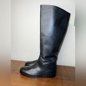 New Vince Women's Carleigh Leather Knee Boots Sz 7.5M